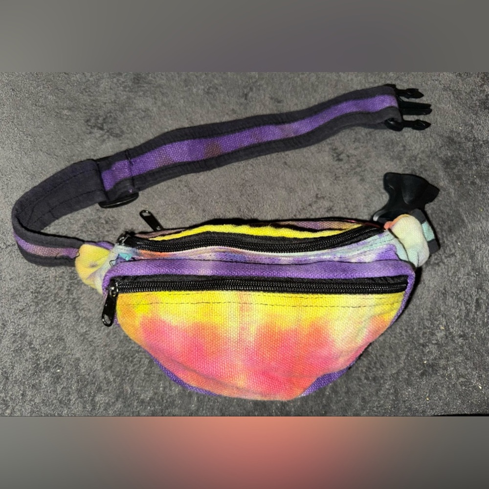 Tie dye Fanny pack